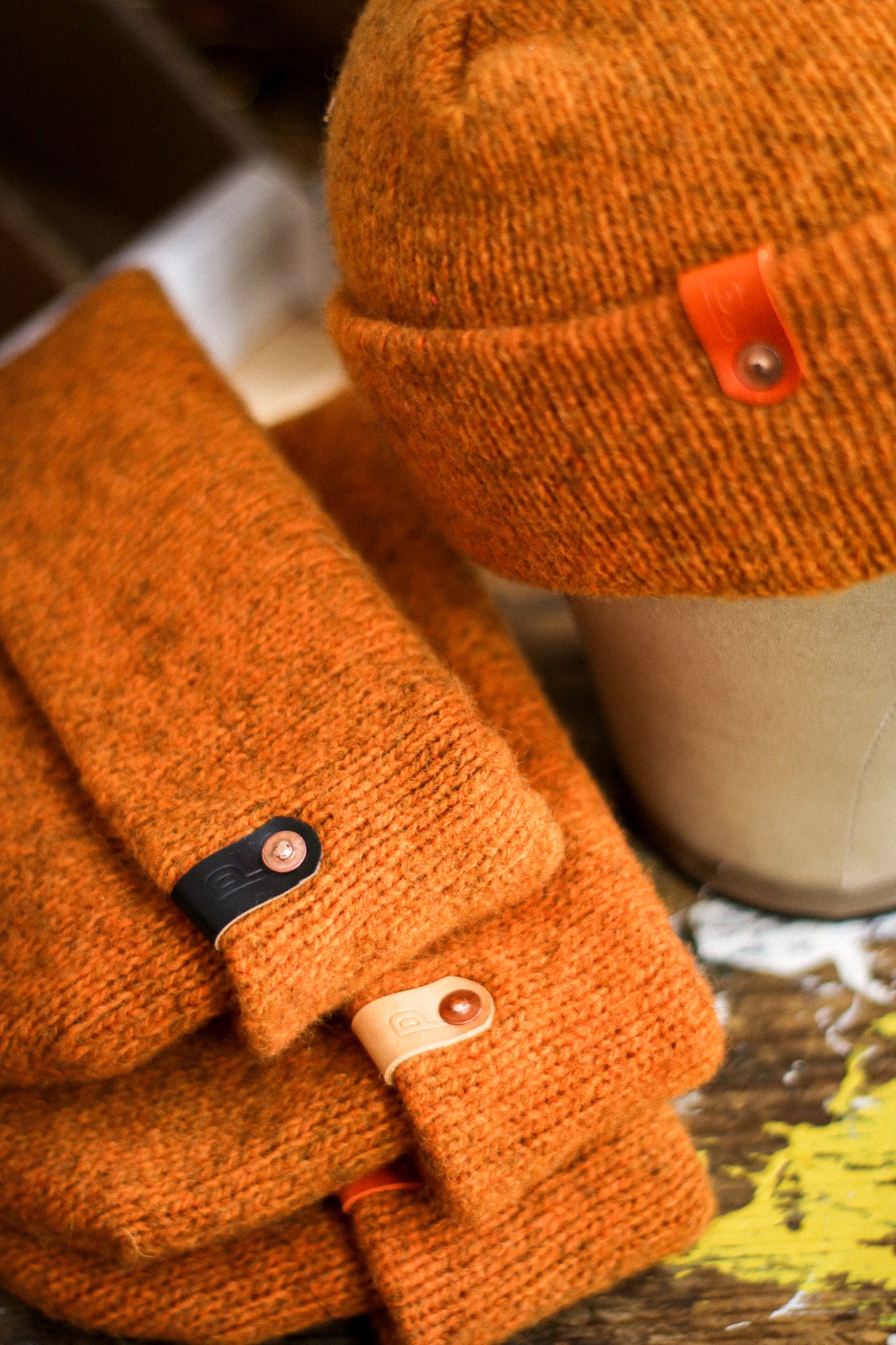 Wool Watch Cap | HELLA ORANGE