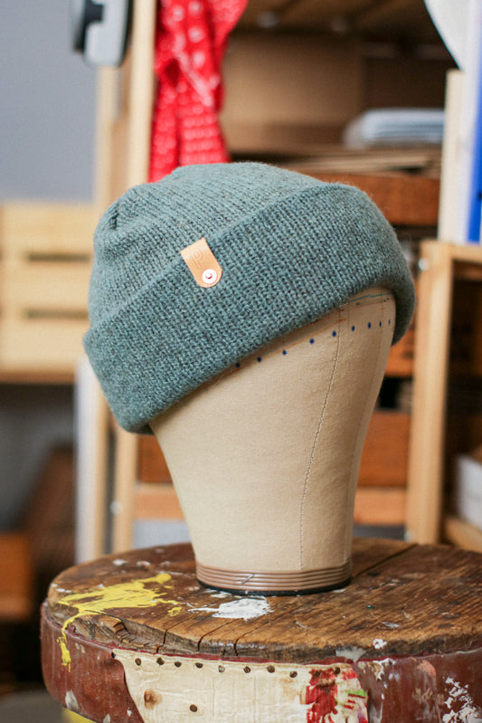 Wool Watch Cap | GOOD JUJU SAGE GREEN